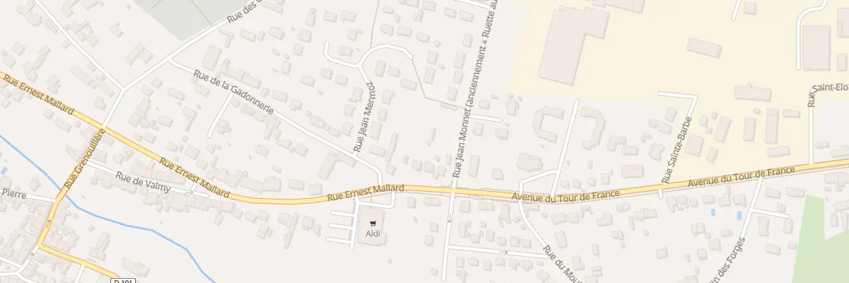 Plan du 135 Rue Ernest Mallard à Saint-Amand-Montrond
