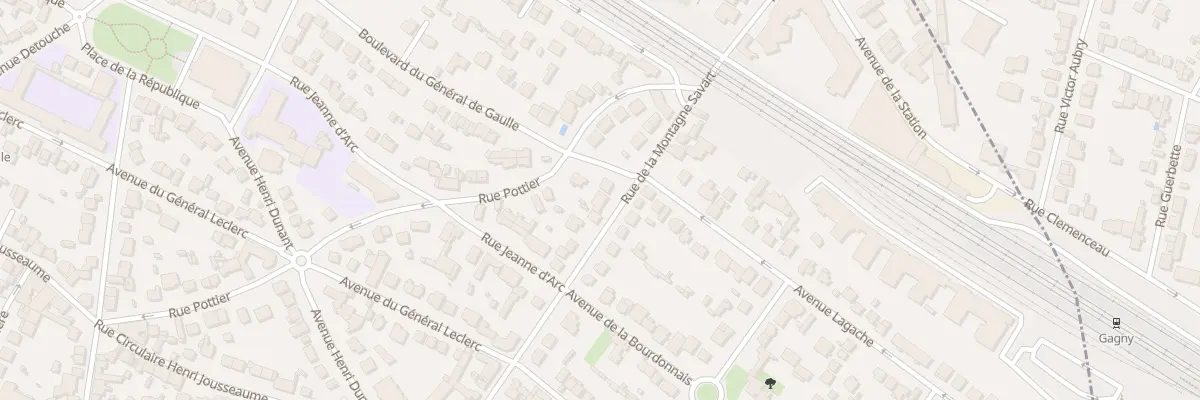 Plan du 35 Rue de la Montagne Savart à Villemomble