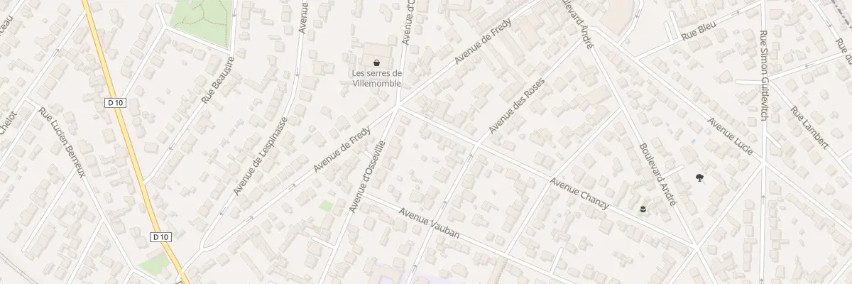 Plan du 4 Av Chanzy à Villemomble
