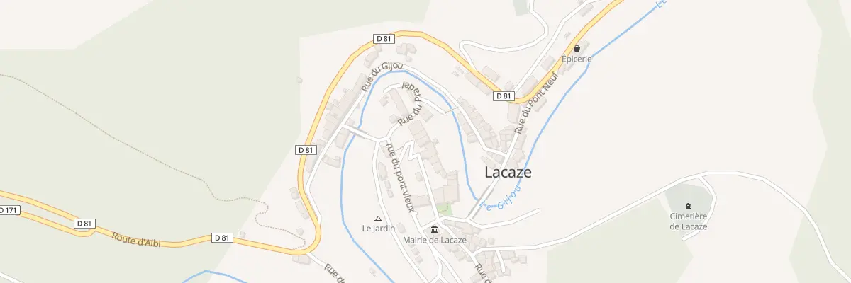 Plan du 26 Pas de l’Orangeraie à Lacaze