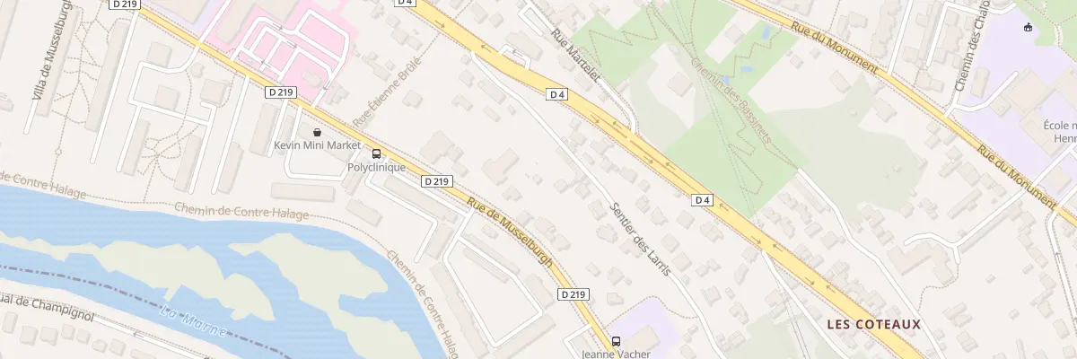 Plan du 69B Rue de Musselburgh à Champigny-sur-Marne