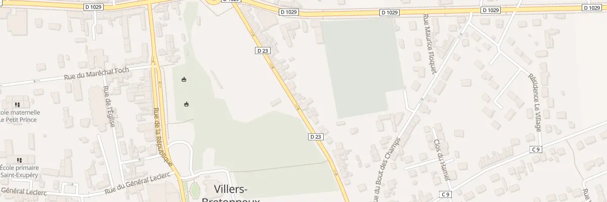 Plan du 49 Rue Maurice Seigneurgens à Villers-Bretonneux