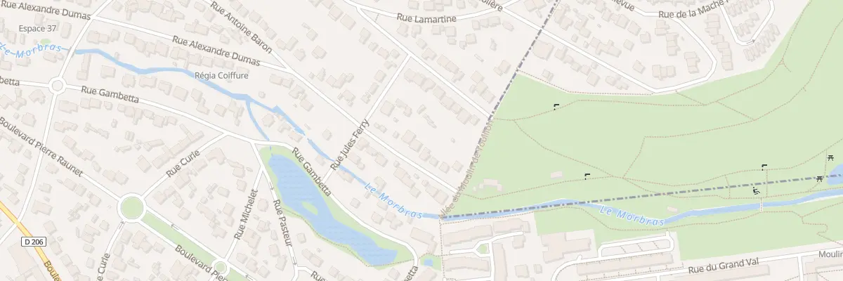 Plan du 8 Rue Antoine Baron à Sucy-en-Brie