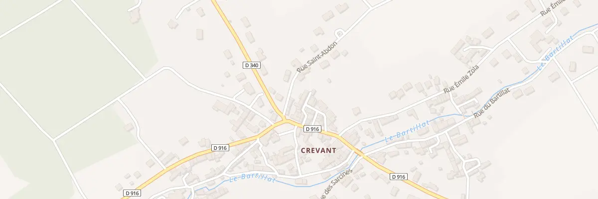 Plan du 13 Pas Joliot Curie à Domérat