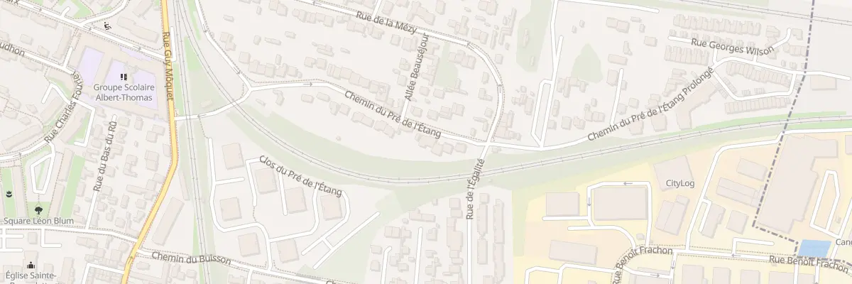 Plan du 32 Che du Pré de l’Etang à Champigny-sur-Marne