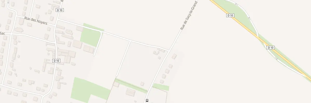 Plan du 10 Rue de Sacy-le-Grand à Catenoy