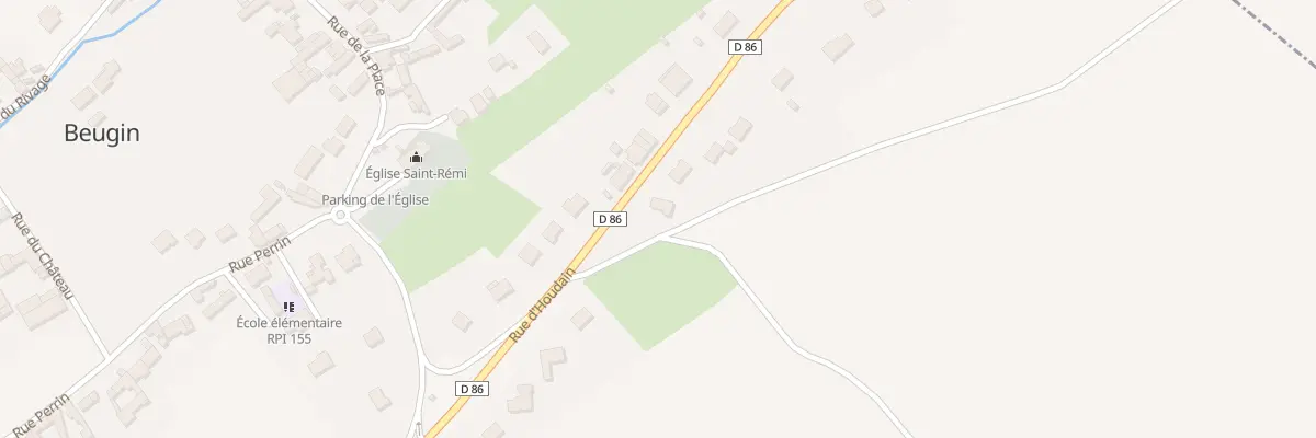 Plan du 31 Rue d’Houdain à Beugin