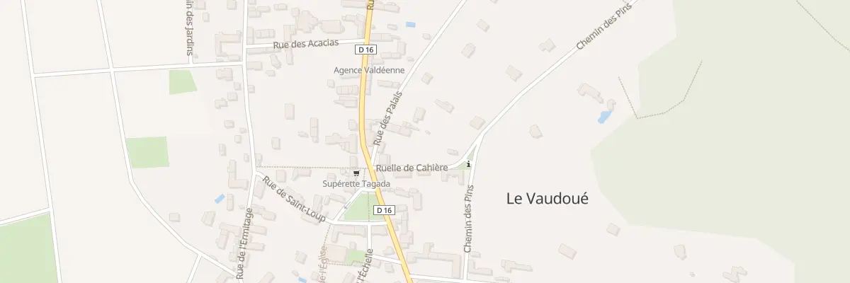Plan du 3 Rle de Cahiere au Vaudoué