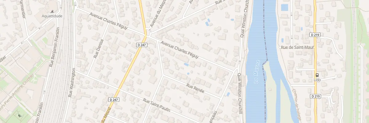 Plan du 42 Av Charles Péguy à Saint-Maur-des-Fossés