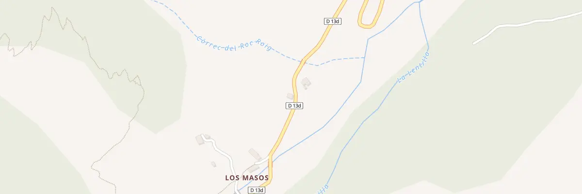Plan du 9001 Camp de la Creu à Valmanya