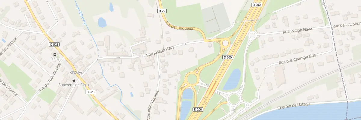 Plan du 33 Rue Joseph Havy à Rieux
