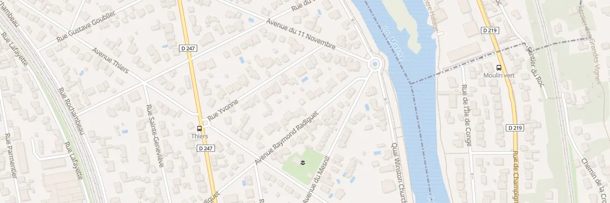 Plan du 55 Av Raymond Radiguet à Saint-Maur-des-Fossés