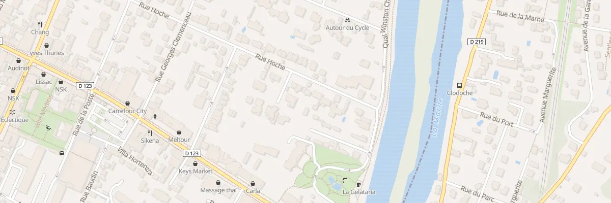 Plan du 42 Rue Hoche à Saint-Maur-des-Fossés