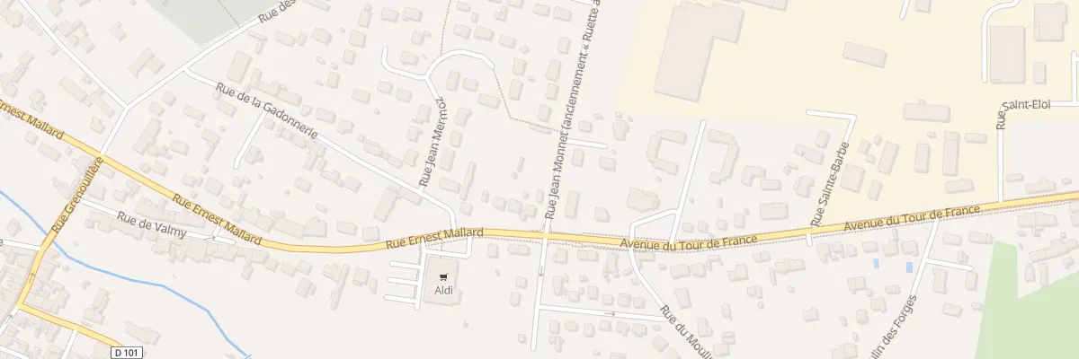 Plan du 139 Rue Ernest Mallard à Saint-Amand-Montrond