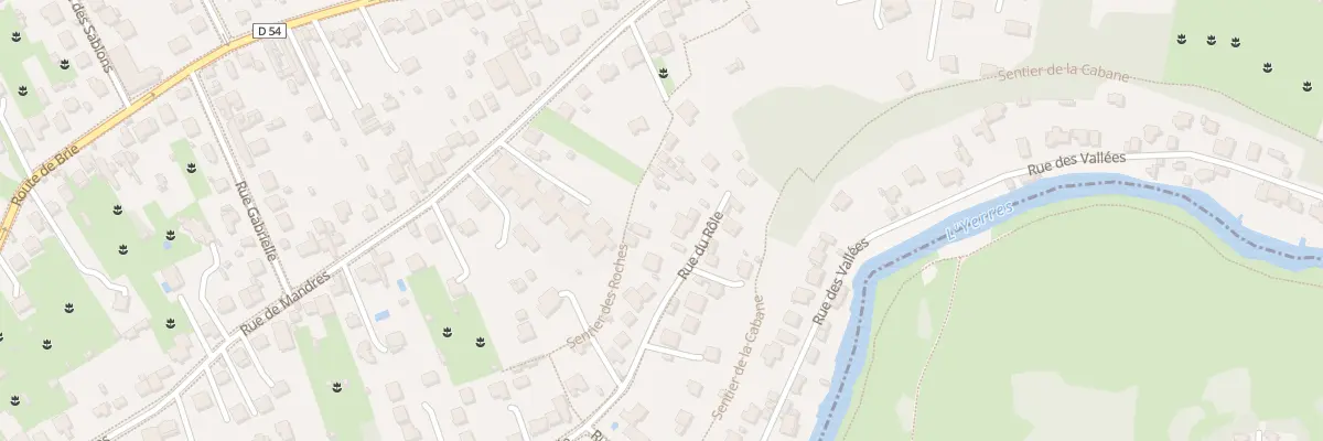 Plan du 115 Rue du Rôle à Brunoy