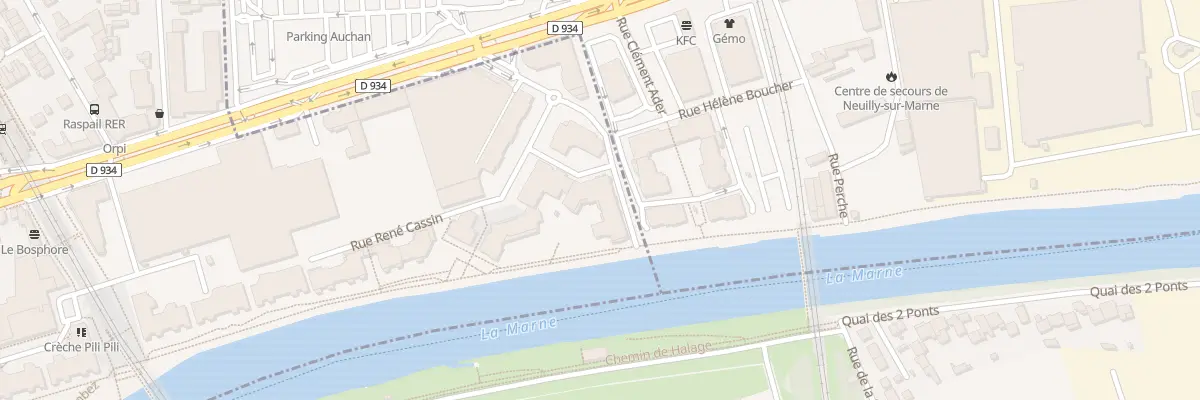 Plan du 3 Rue Charles Cathala à Neuilly-Plaisance