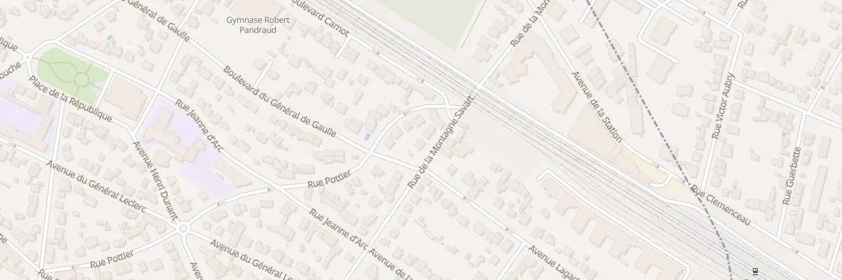 Plan du 45 Rue de la Montagne Savart à Villemomble