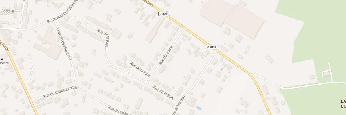 Plan du 5 Rue du Huit Mai à Lorris