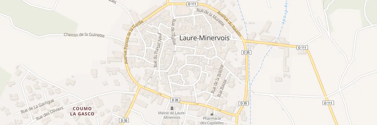 Plan du 16 Rue des Cathares à Laure-Minervois