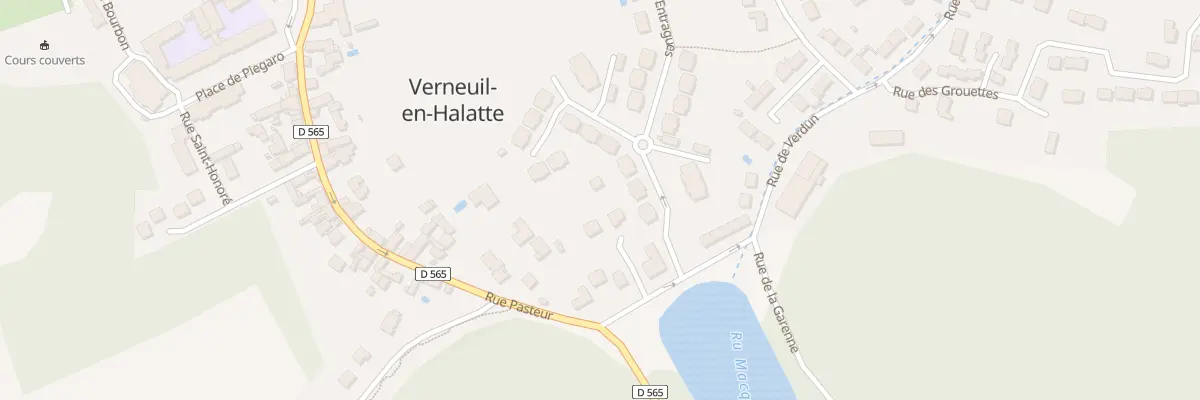 Plan du 46 Rue de Verdun à Verneuil-en-Halatte