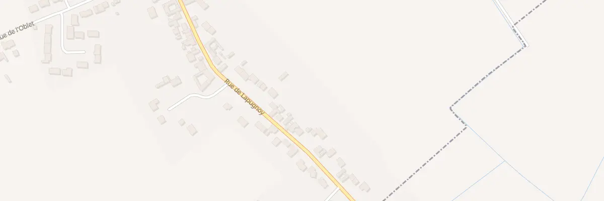 Plan du 67B Rue de Lapugnoy à Allouagne