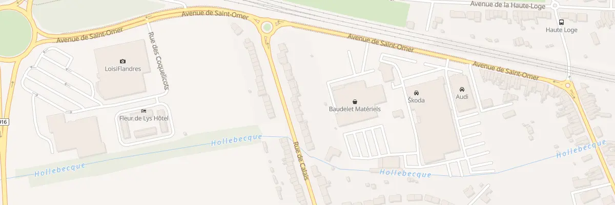 Plan du 294 Rue de Calais à Hazebrouck