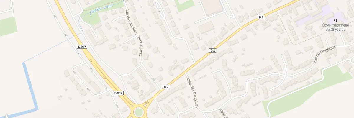 Plan du 48 Rue des Ecoles à Ghyvelde