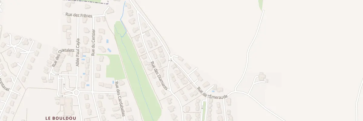 Plan du 14 Rue de l’Emeraude à Druelle Balsac