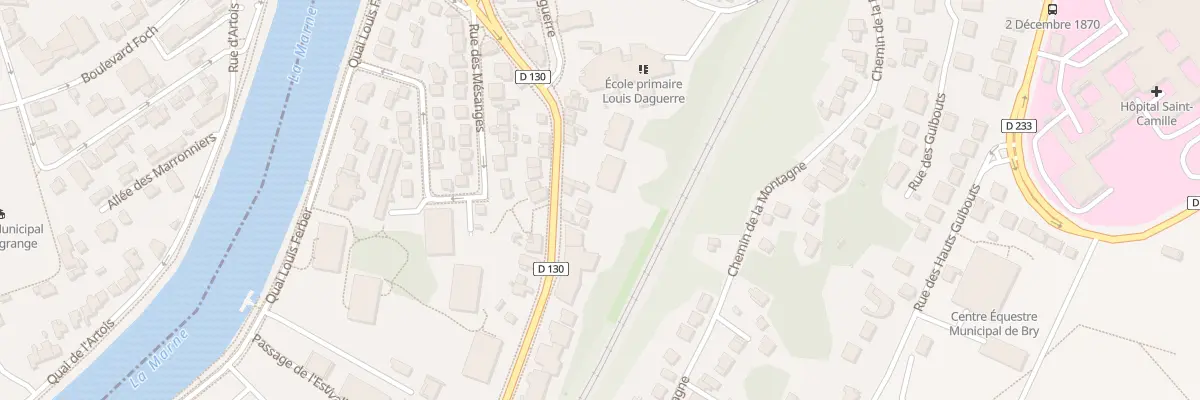 Plan du 45 Av du Général Leclerc à Bry-sur-Marne