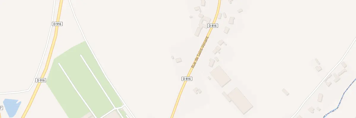 Plan du 633 Rue de St Venant Hollanderie à Busnes