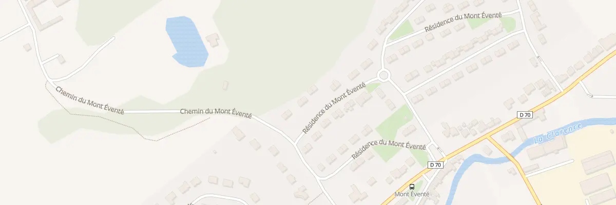 Plan du 44 Res du Mont Evente à Lapugnoy