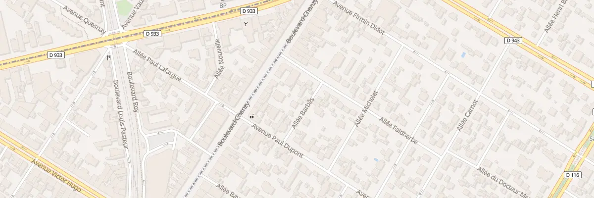 Plan du 8 All Barbes à Livry-Gargan