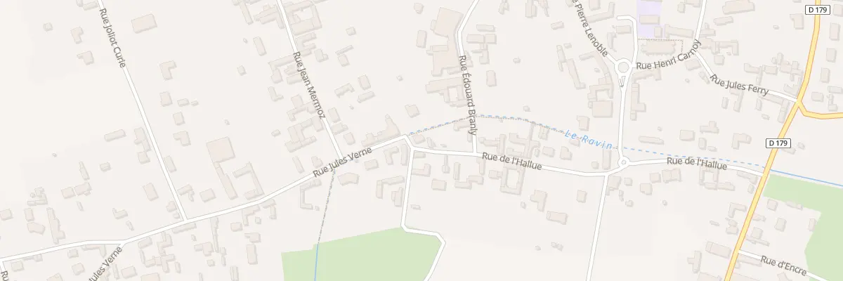 Plan du 12 Rue de l’Hallue à Warloy-Baillon
