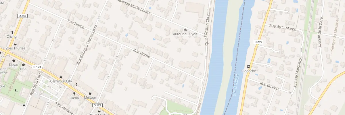 Plan du 41 Rue Hoche à Saint-Maur-des-Fossés