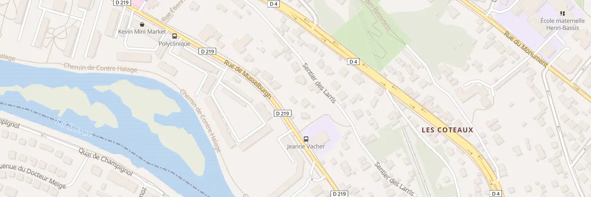 Plan du 79 Rue de Musselburgh à Champigny-sur-Marne