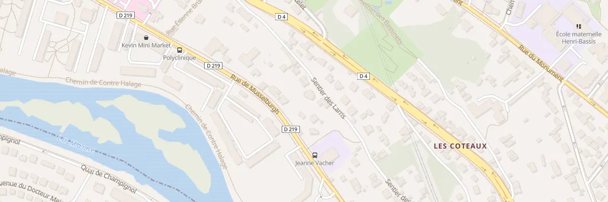 Plan du 77 Rue de Musselburgh à Champigny-sur-Marne
