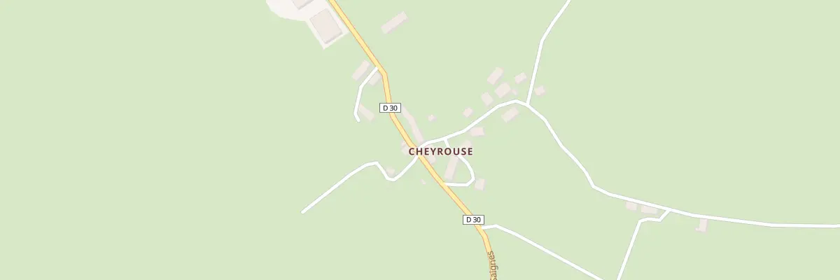 Plan du 5455 Cheyrouse à Trizac