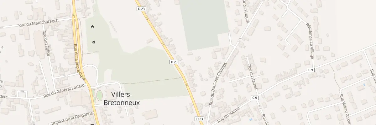 Plan du 53T Rue Maurice Seigneurgens à Villers-Bretonneux
