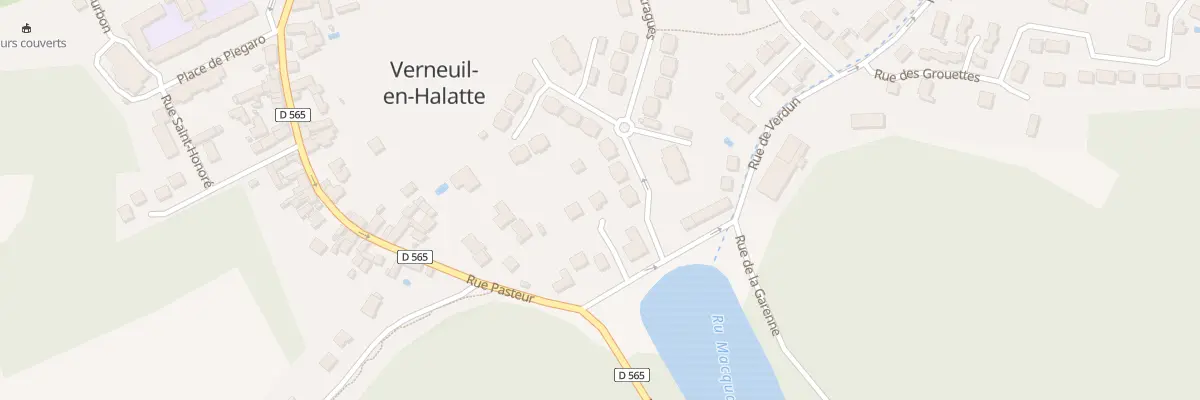 Plan du 44 Rue de Verdun à Verneuil-en-Halatte