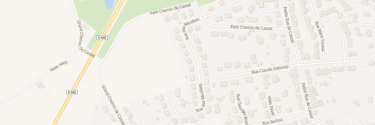 Plan du 16 Rue des Récollets à Hazebrouck