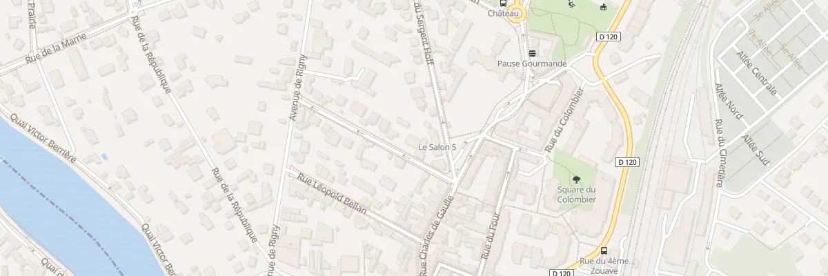 Plan du 2 Rue Favier à Bry-sur-Marne