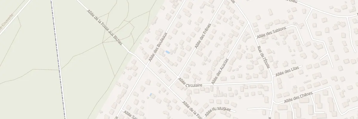 Plan du 20 Rue des Frênes à Villecresnes