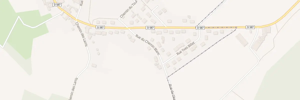 Plan du 2 Rue du Chemin Blanc à Ferrières