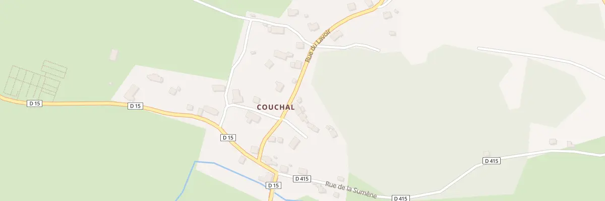 Plan du 7 Rue du Lavoir à Vebret