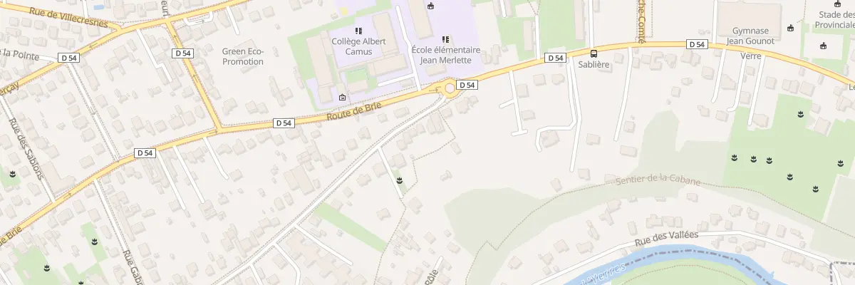 Plan du 88 Rue de Mandres à Brunoy