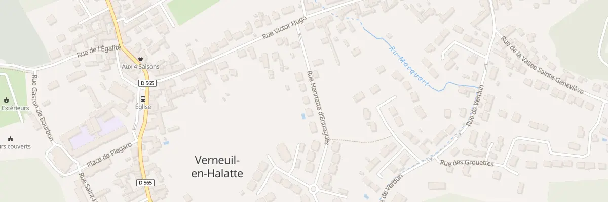 Plan du 29 Rue Henriette d’Entragues à Verneuil-en-Halatte