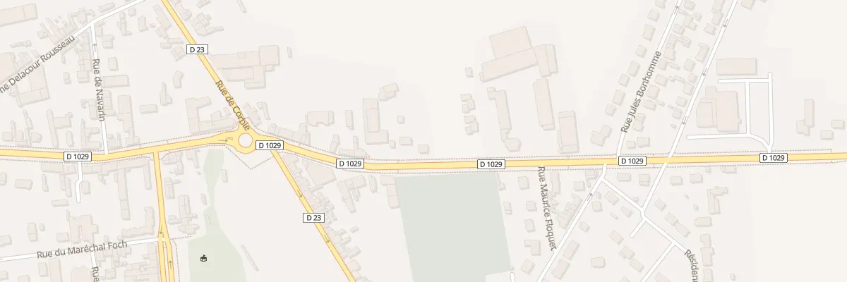 Plan du 13T Rue de Peronne à Villers-Bretonneux