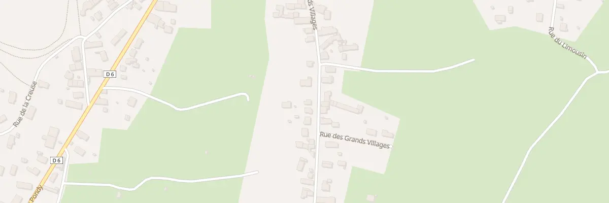Plan du 1111 Rue des Grands Villages à Saint-Amand-Montrond