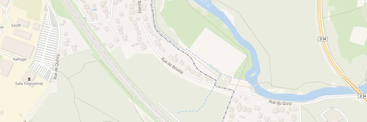 Plan du 53 Rue de Boussy à Épinay-sous-Sénart