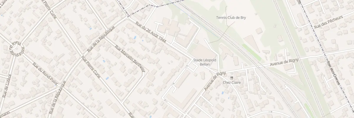 Plan du 64 Rue Vingt Six Aout 1944 à Bry-sur-Marne